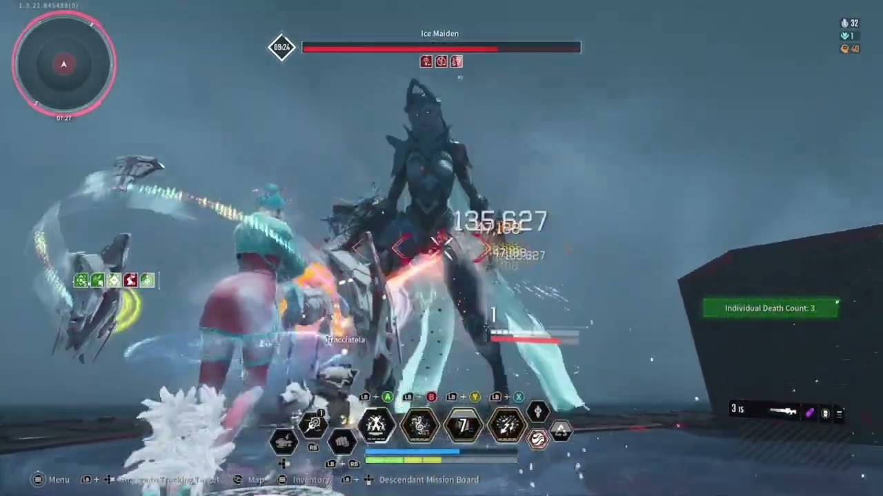 ULTIMATE LUNA demolishing ICE MAIDEN - 01:07 min // The First Descendant S3E3