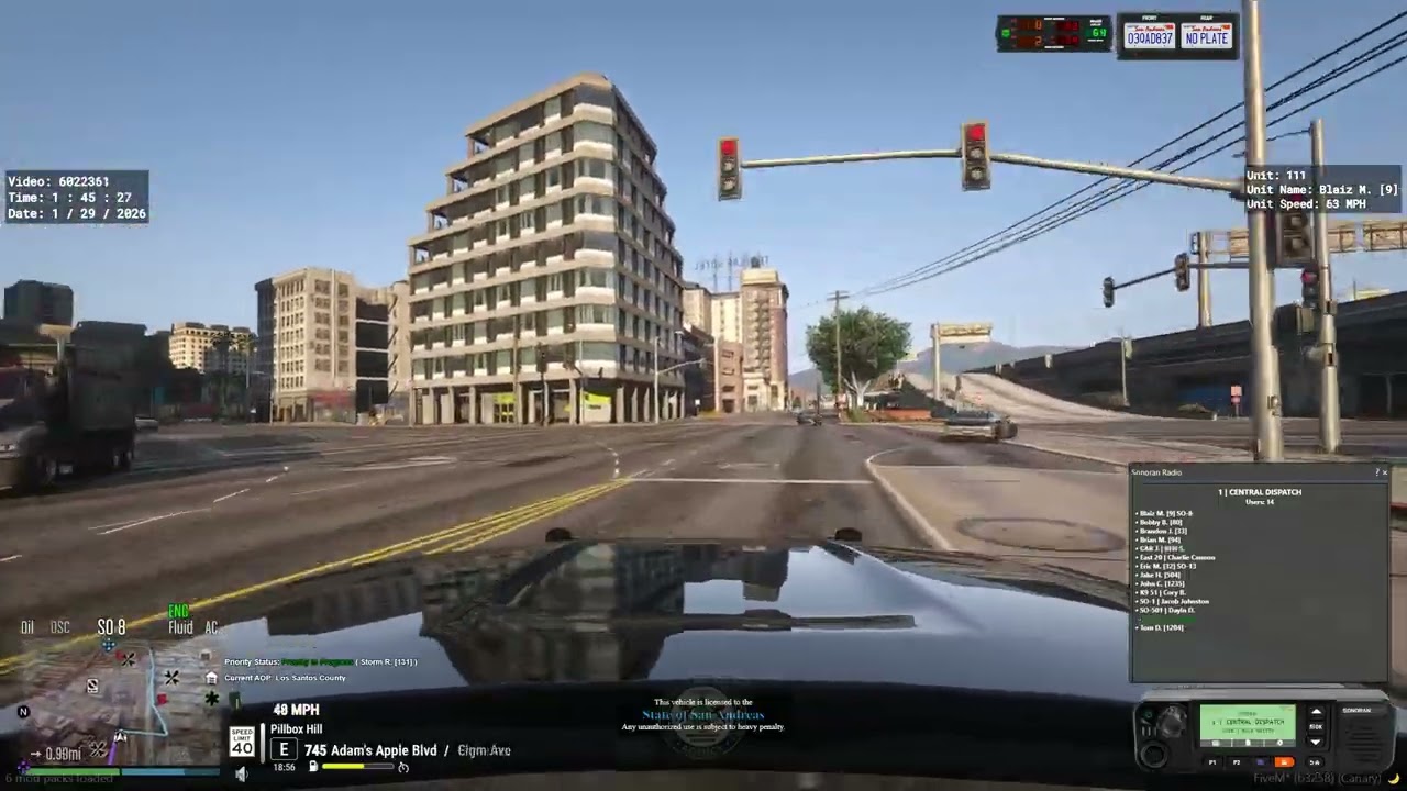 CSRP - LCSO Foot Pursuit Response