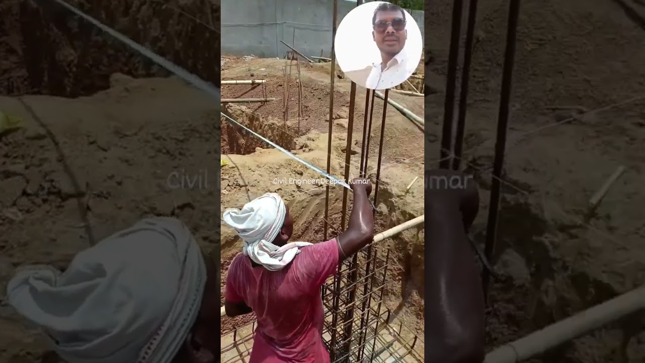 Cross Check before Casting #footing #column #shorts