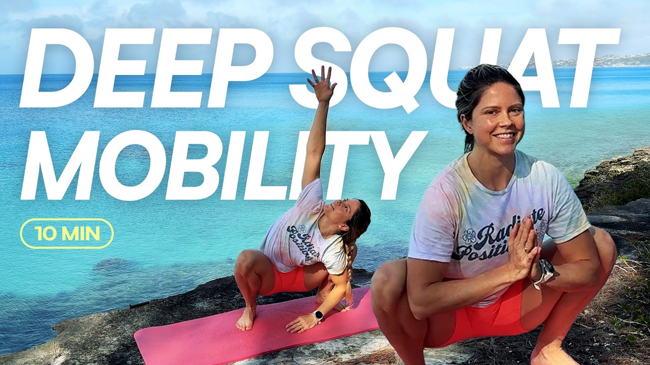 10 Min Deep Squat Practice + Warm Up || Improve Your Ankle & Hip Mobility