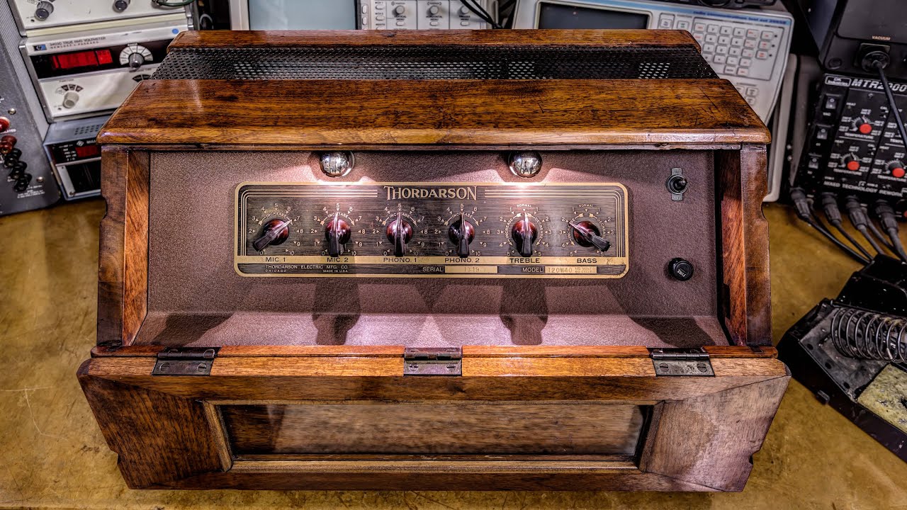 Tube Audio Amplifier Troubleshoot Repair and Modification