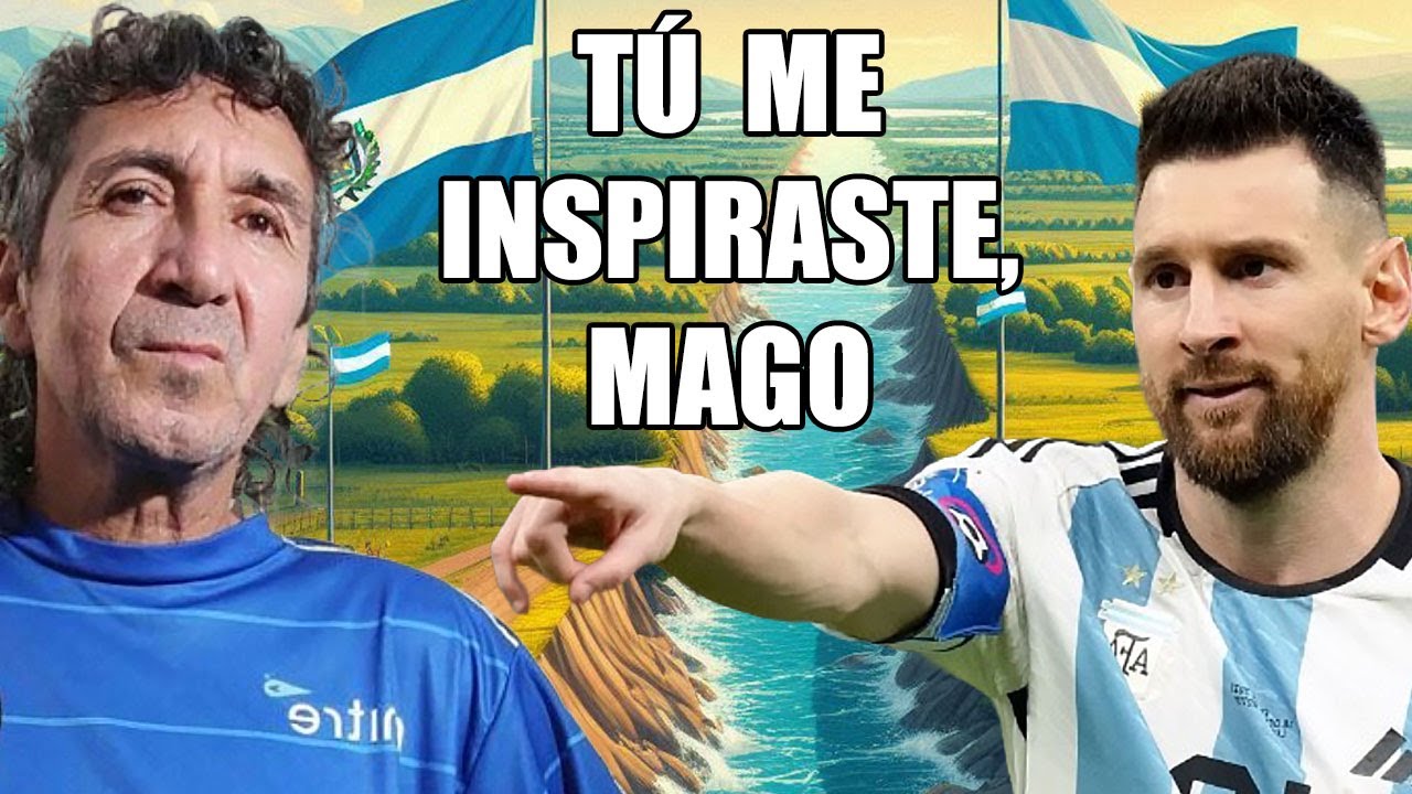 Messi le hace un precioso homenaje a Mágico Gonzalez imitando su Culebrita Macheteada