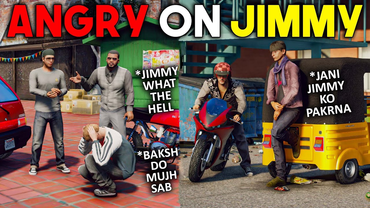 GANGSTER SERIES #29 | ALI BHAI AND FRANKLIN ANGRY ON JIMMY | SAAD'S NEW PLAN | GTA 5 PAKISTAN