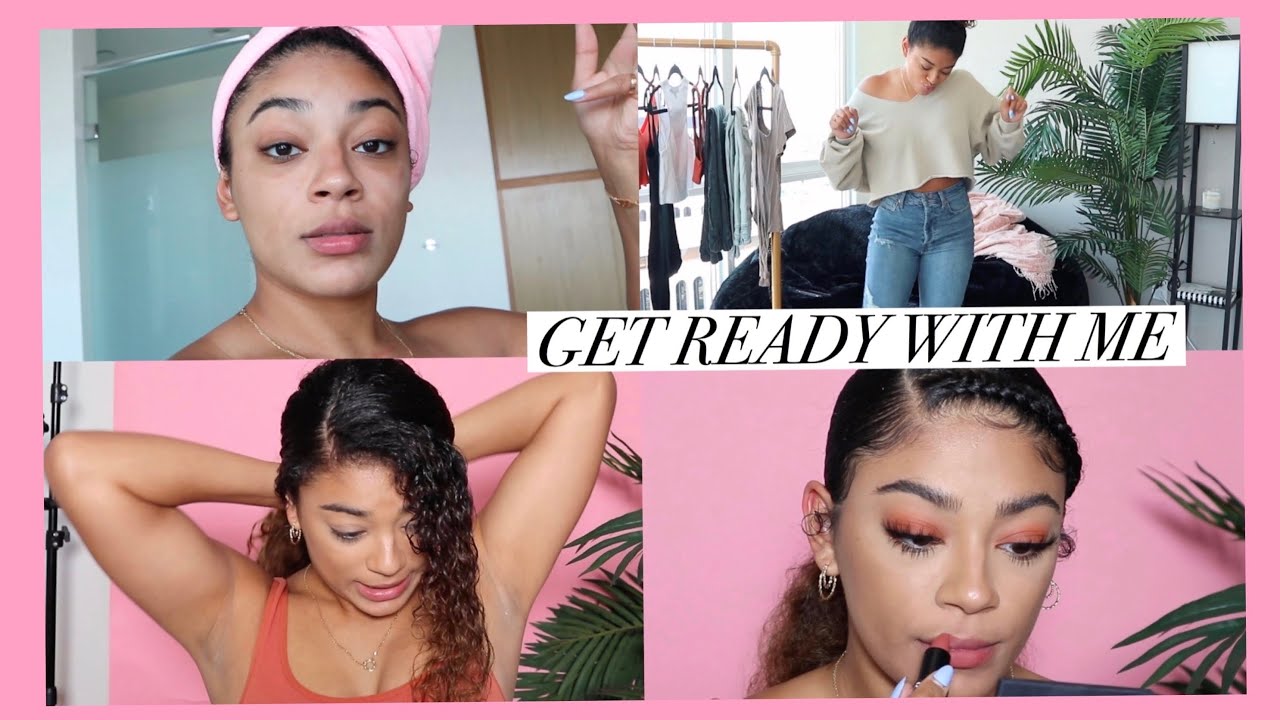 Full GRWM! (hair, makeup, outfits) | jasmeannnn
