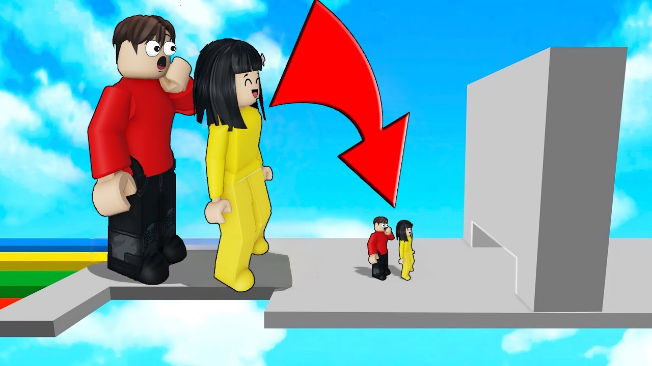 Yuta, Mio Dan Baby Celine Main Obby Besar Dan Kecil || ROBLOX