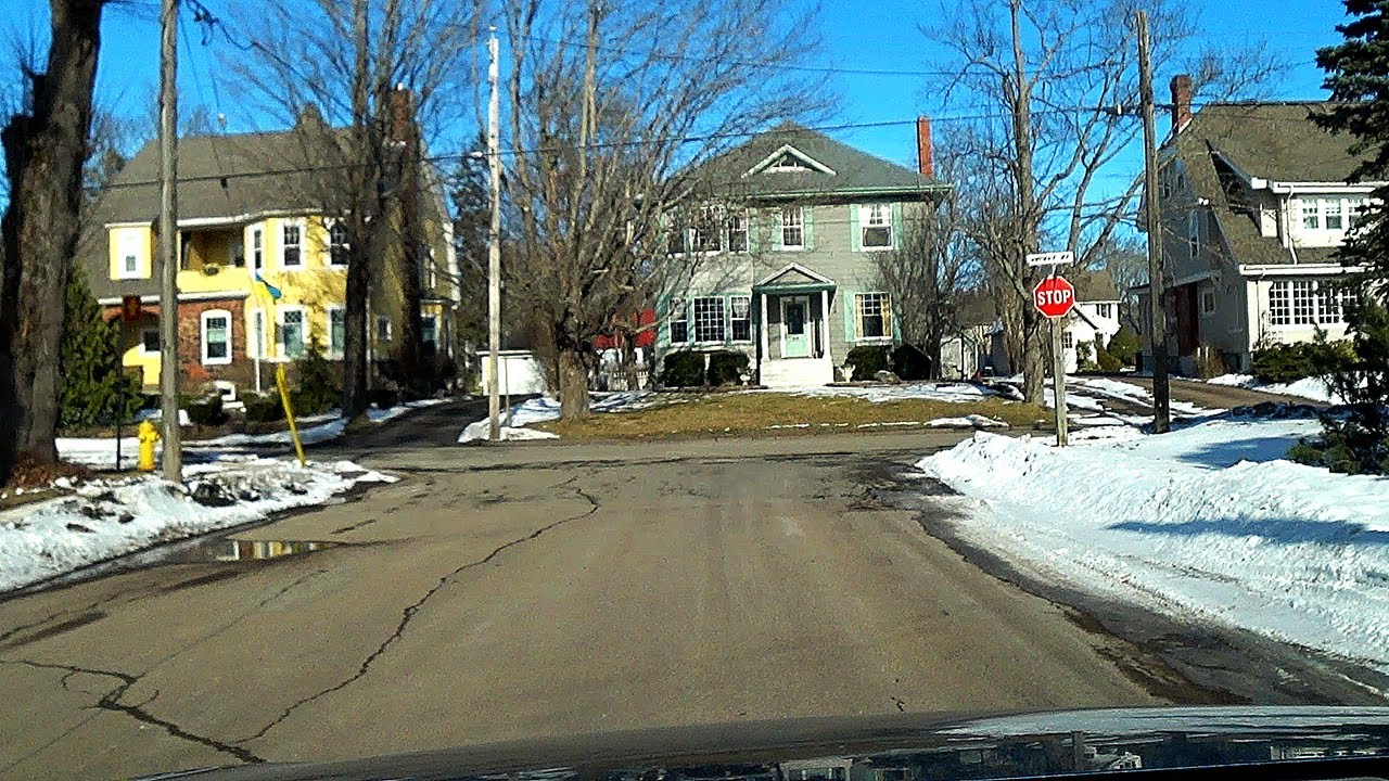 V174 Driving in Amherst NS Canada Part 3 Feb 2023