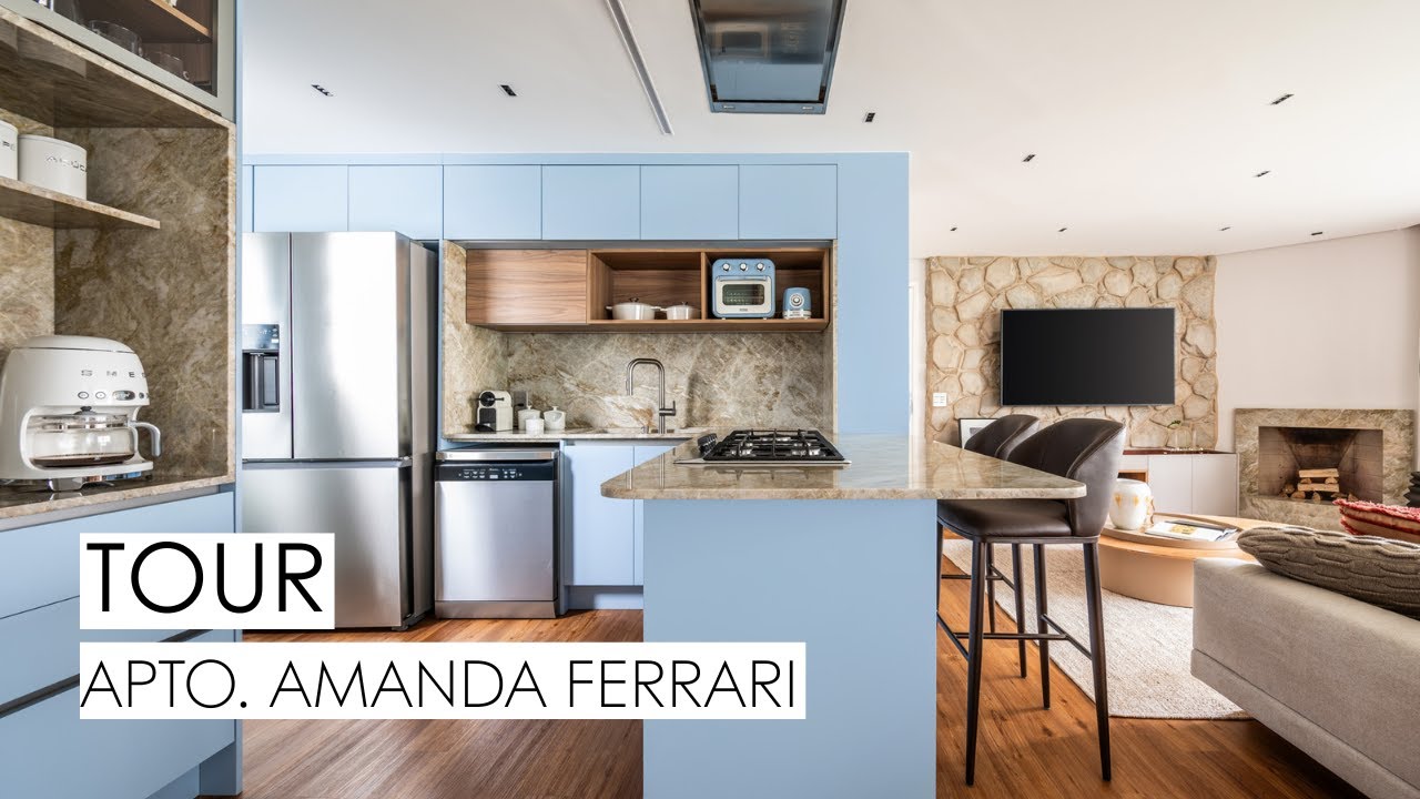 TOUR APTO. AMANDA FERRARI | Projetado pelo Studio HA