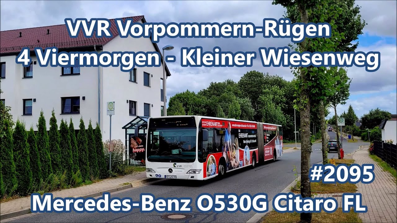VVR Vorpommern-Rügen - Linie 4, Mercedes-Benz O530G Citaro FL #2095
