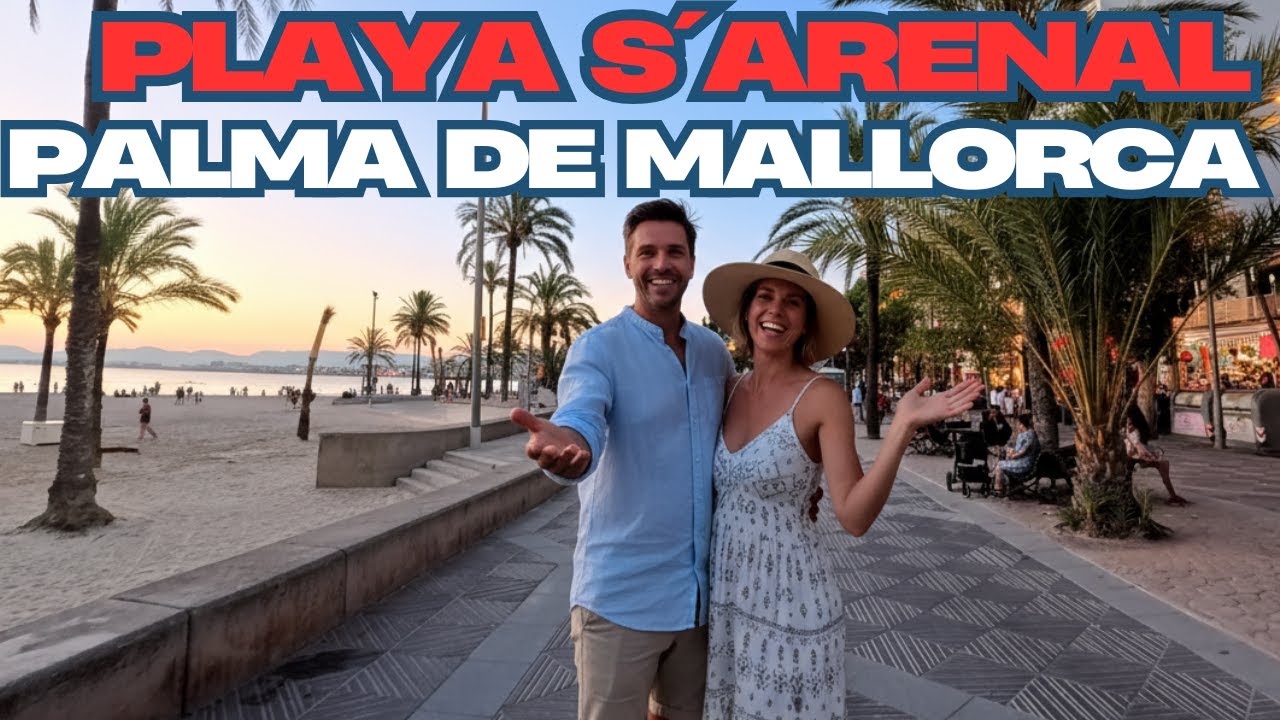 What Playa Arenal Mallorca Really Looks Like at Night | Spain Night Walking Tour 4K
