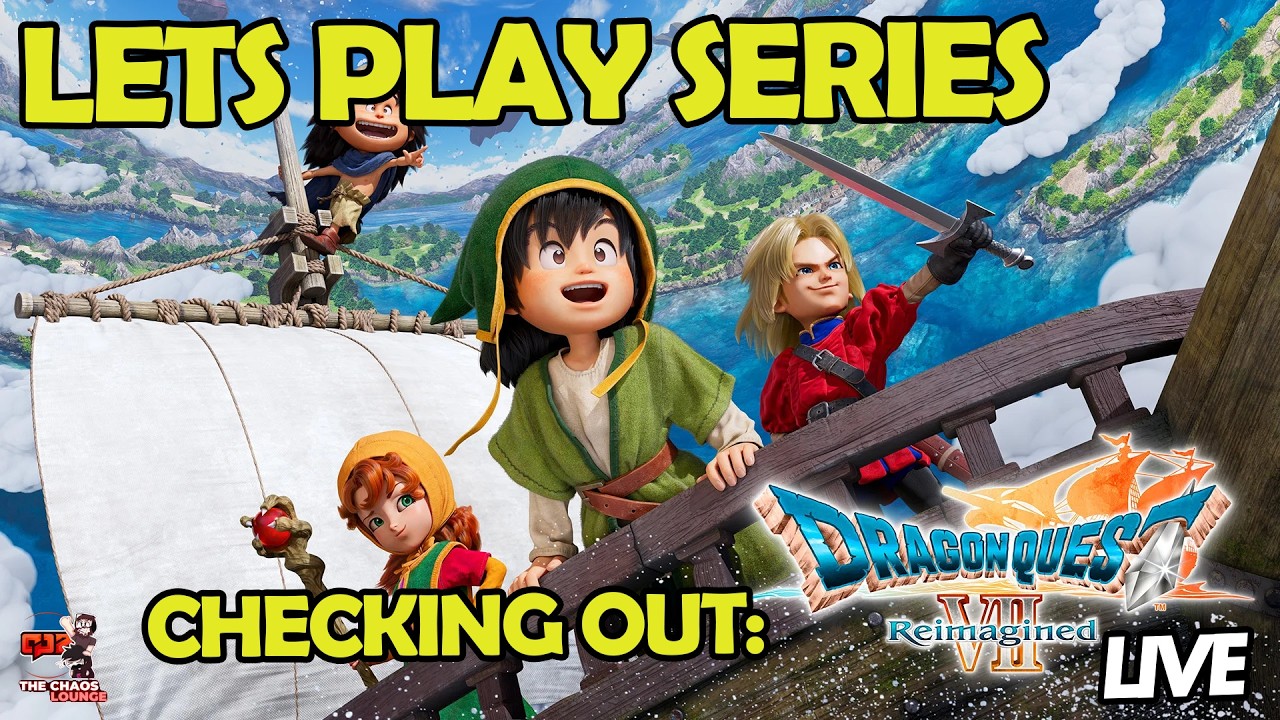 Dragon Quest VII Reimagined | Lets Play Series! | Thank you Square Enix for the Code!