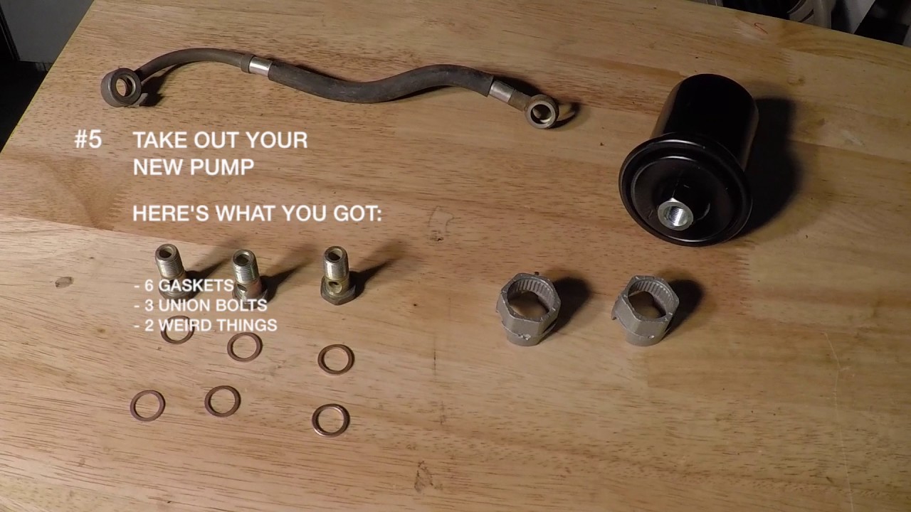Tacoma 3RZ 1997 Fuel Filter Replacement