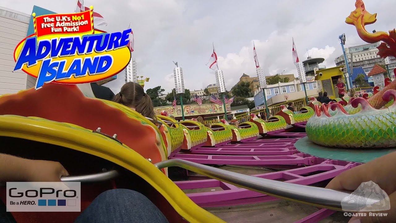 The Dragon | On Ride | - Adventure Island POV