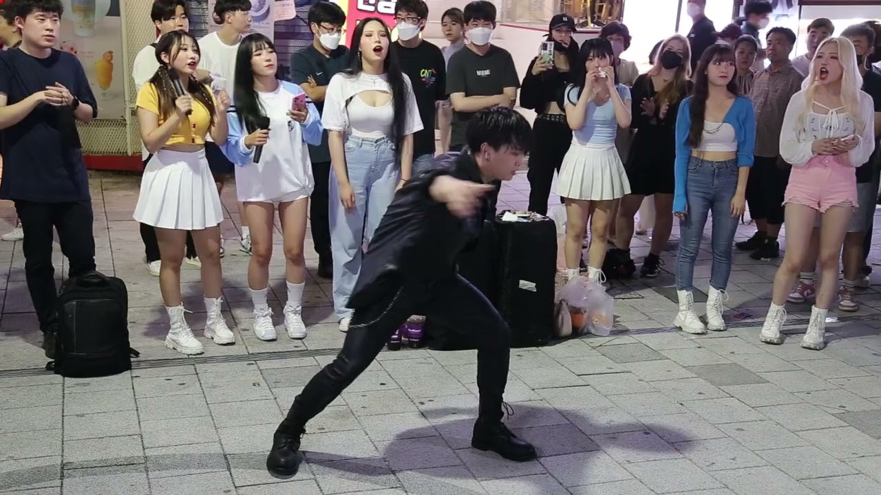 JHKTV]Leehyunjin (Diana) hongdae Kpop busking HALA HALA 이현진 다이아나홍대버스킹 할라할라