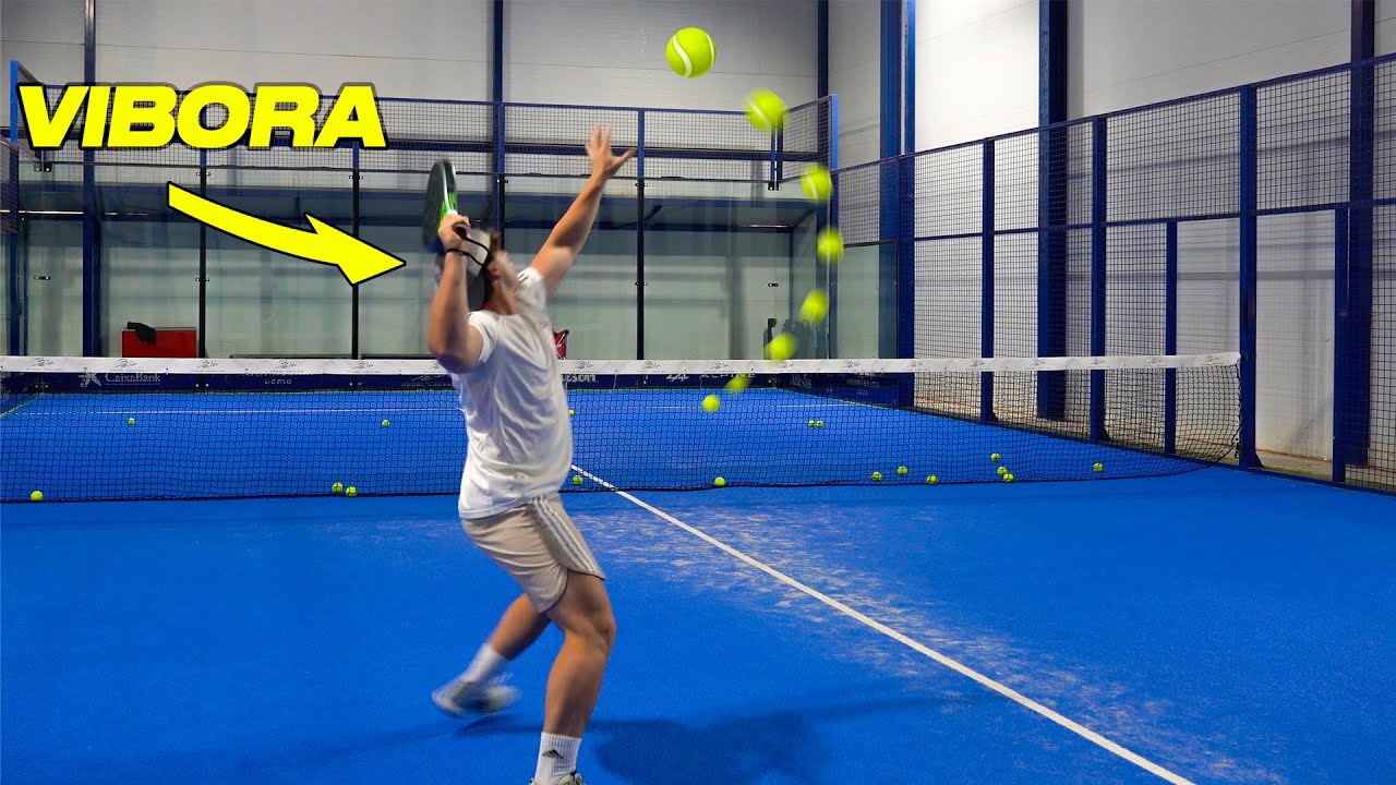 This VIBORA preparation TECHNIQUE add MORE side SPIN with Sebastian Lafon