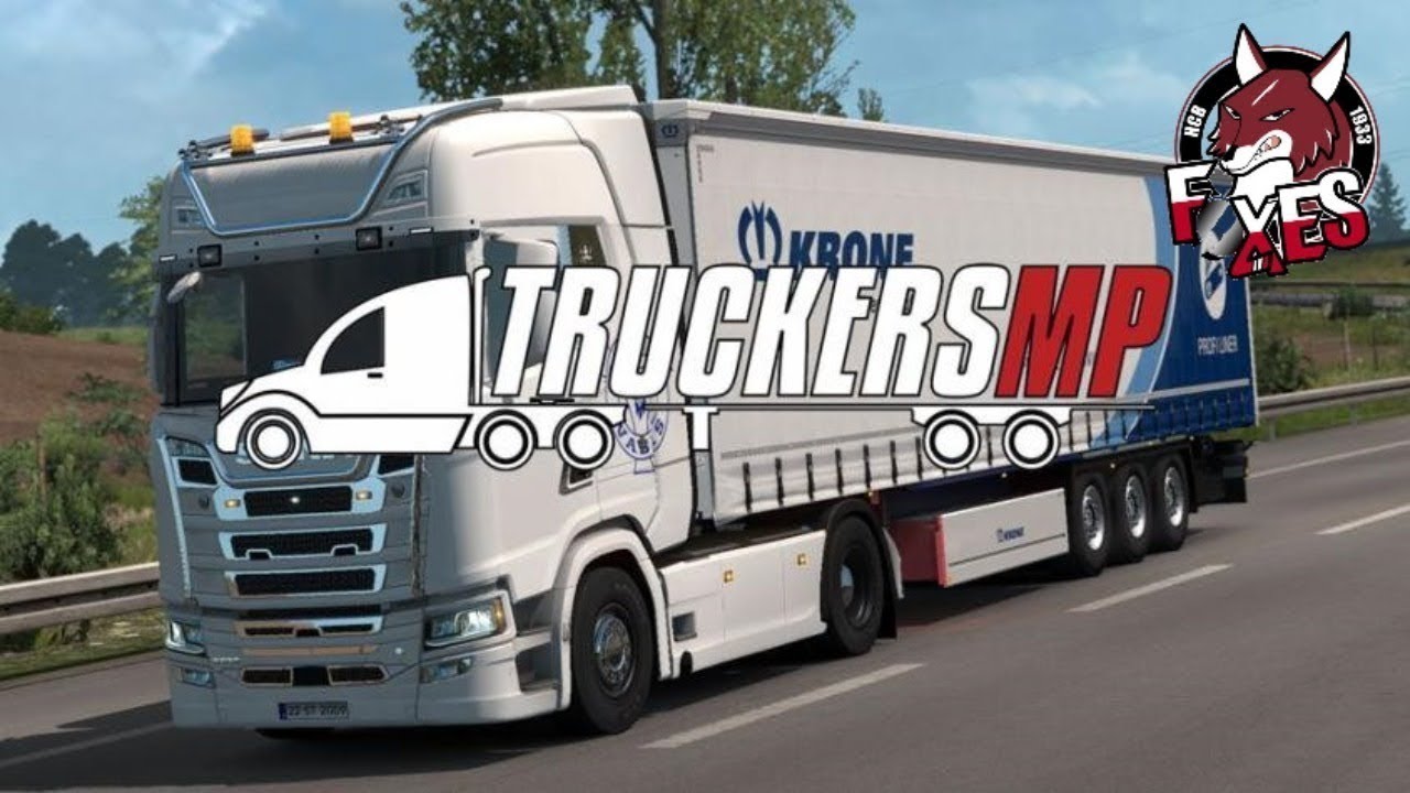 ИГРАЮ  В TruckersMP