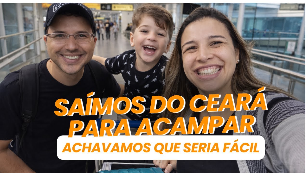 Início de nossa aventura: Saímos do Ceará fomos acampar no sul do Brasil - EP.02 - Nós na Viagem