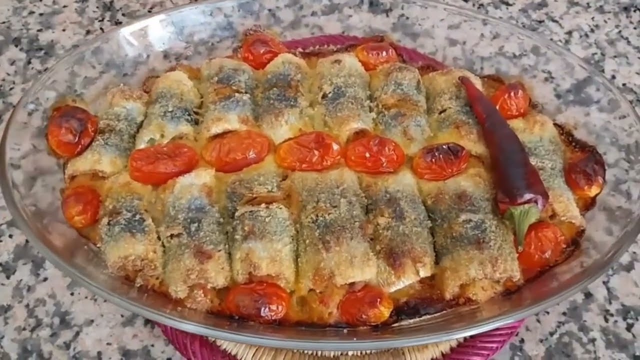 صينية السردين معمر كيجي اكثر من لذيذ و صحي و رائع جدا👌🏻😋👌🏻😋