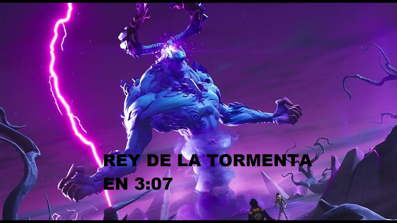 Speedrun | Rey de la tormenta solo en 3:07 any % | Fortnite Salvar El Mundo