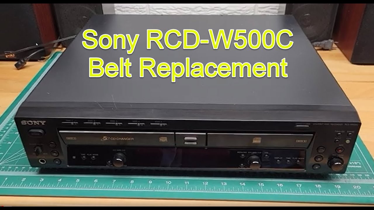 Sony RDC-W500C FIX Belt Replacement