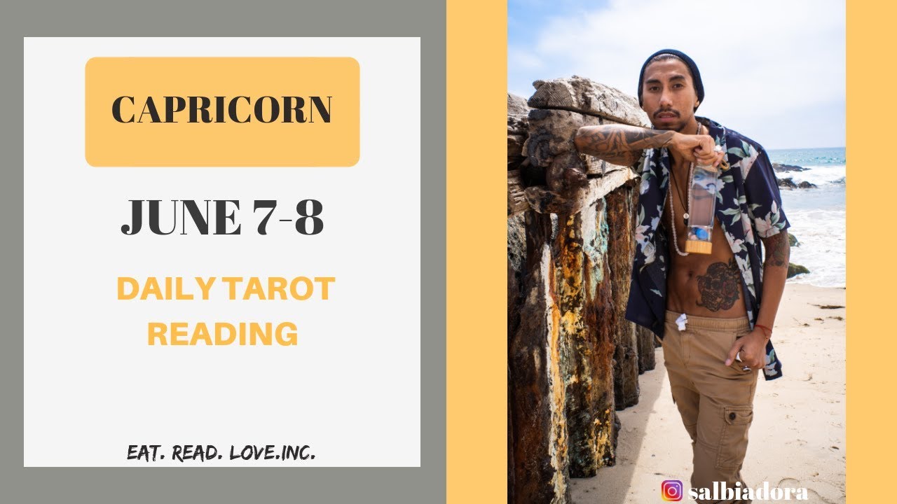 CAPRICORN - “THEY WANT SOMETHING SERIOUS! IS THERE SOMEONE NEW?” JUNE 7TH-8TH DAILY TAROT READING