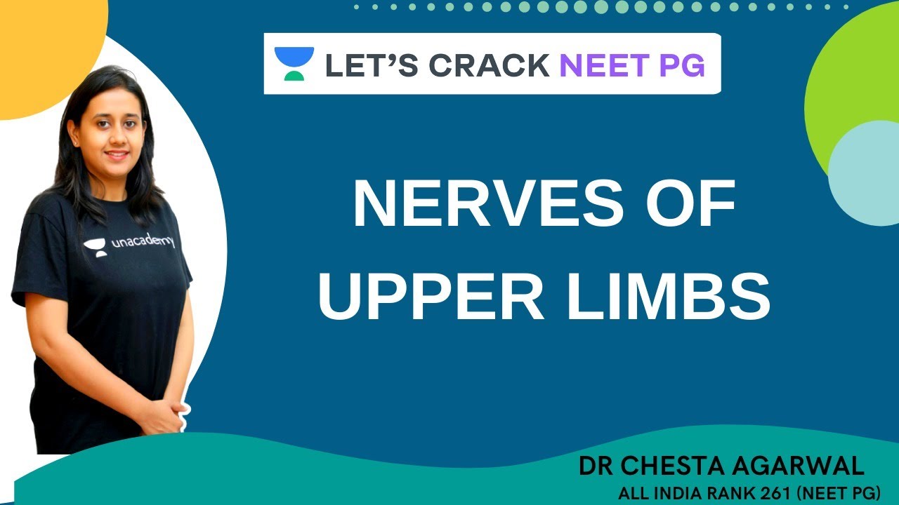Nerves of Upper Limbs | NEET PG 2021 | Dr. Chesta Agarwal