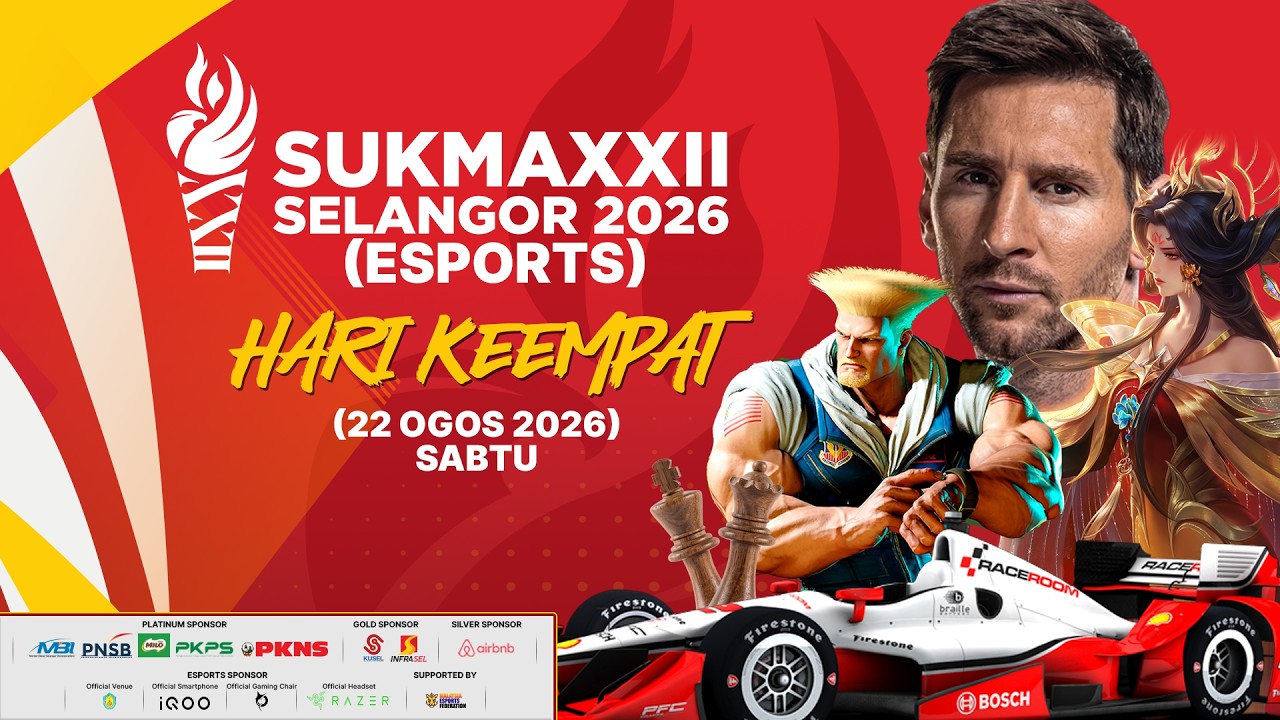 SUKMA XXII Selangor 2026 | ESPORTS | Hari Keempat (Part II)