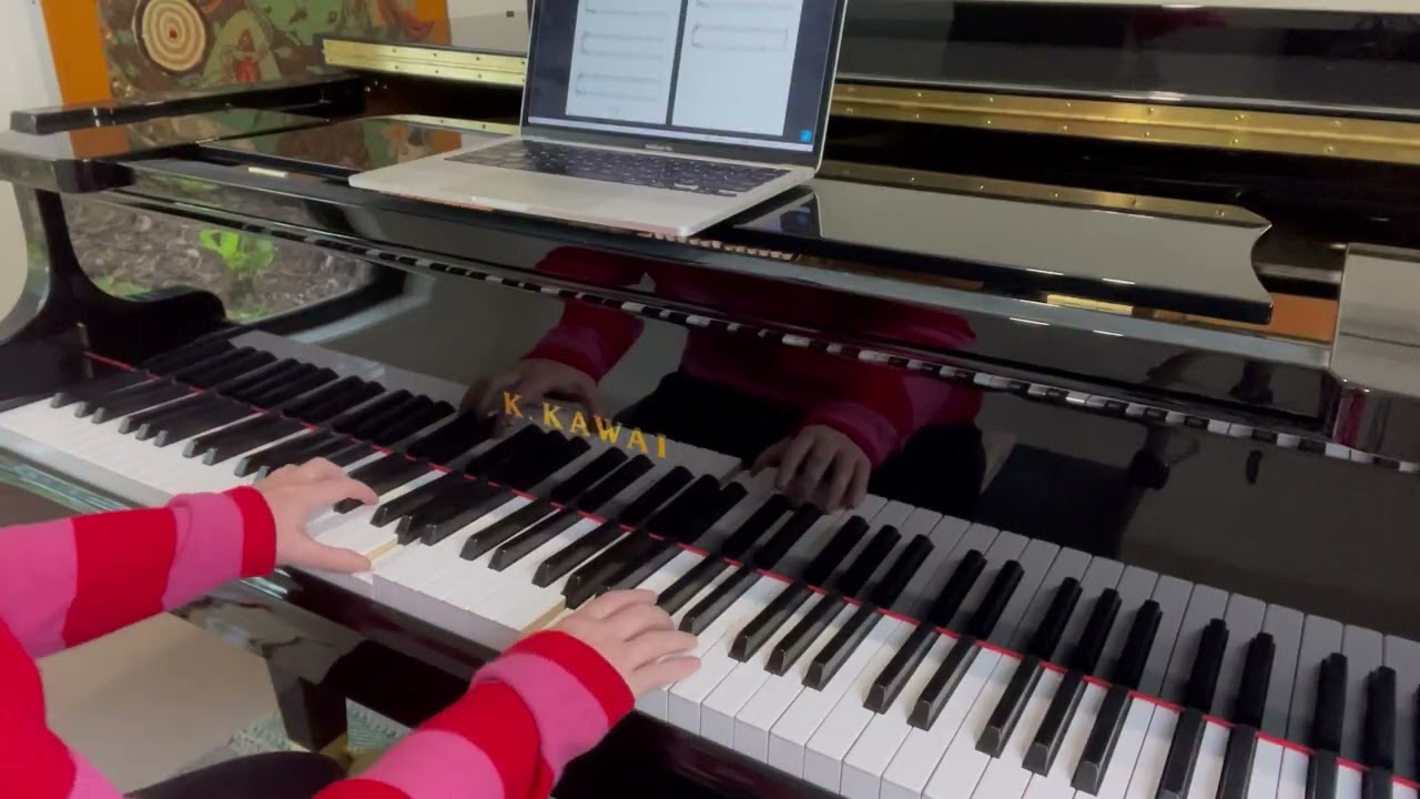 Sheep May Safely Graze (Bach)  |  easy piano solo  |  sheet music link below