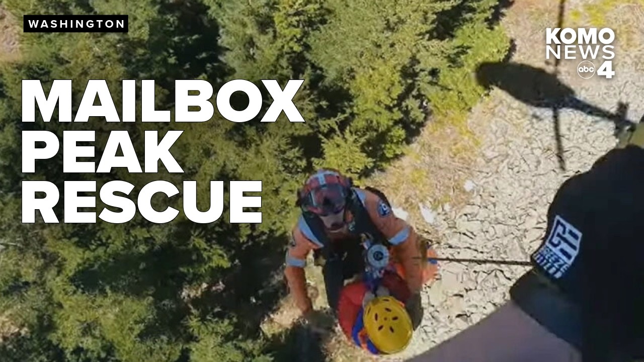 Injured hiker rescued from Mailbox Peak in Washington