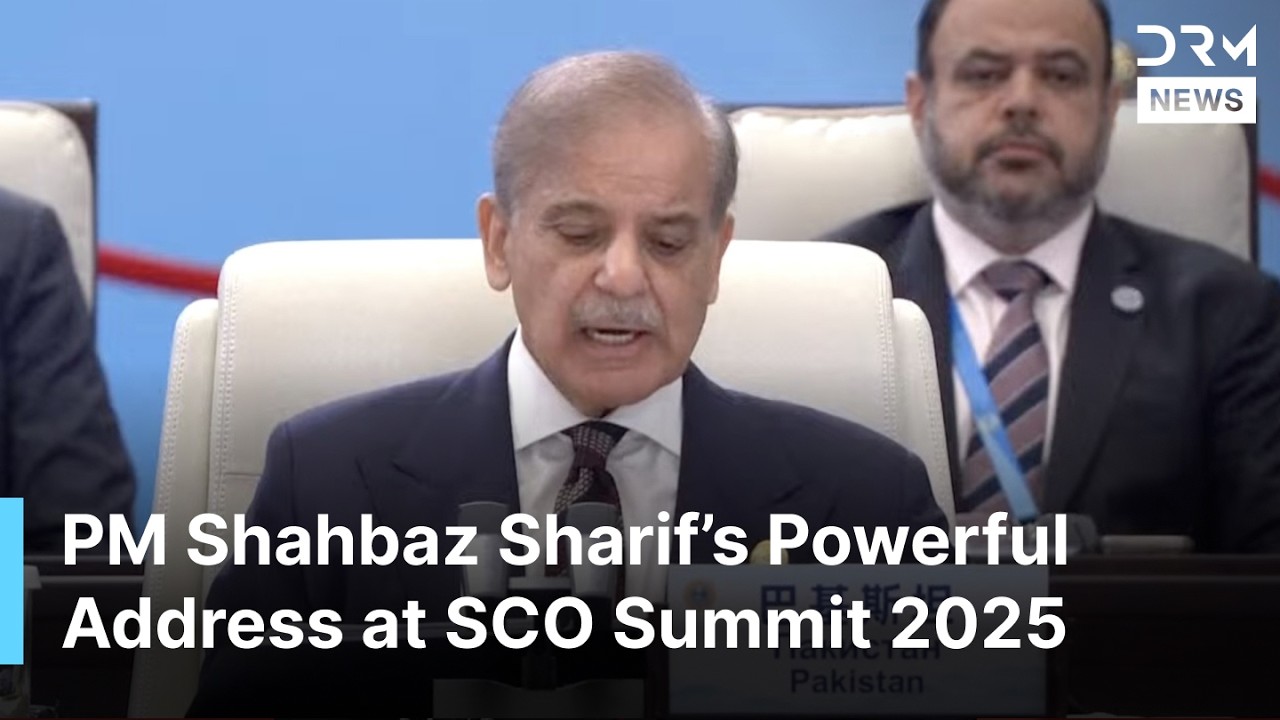 Pakistan’s PM Shahbaz Sharif’s Powerful Address at SCO 25th Heads of State Council Meeting | AQ1B