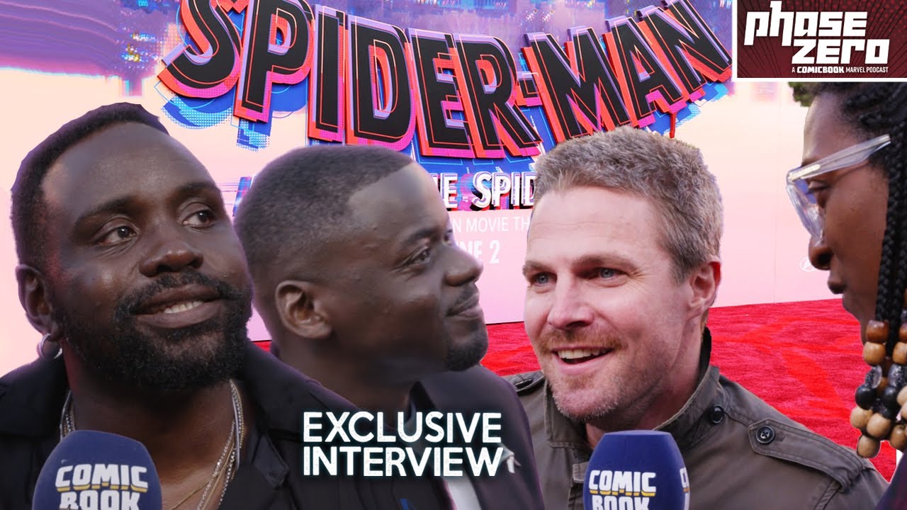 Spider-Punk, Green Arrow & MORE at Spider-Man: Across the Spider Verse Red Carpet!