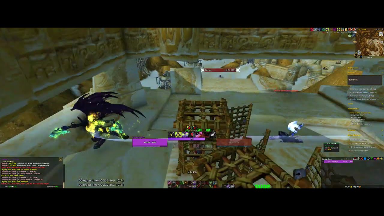 [Retail] Zul'Farrak Any% in 1:21.241 seconds