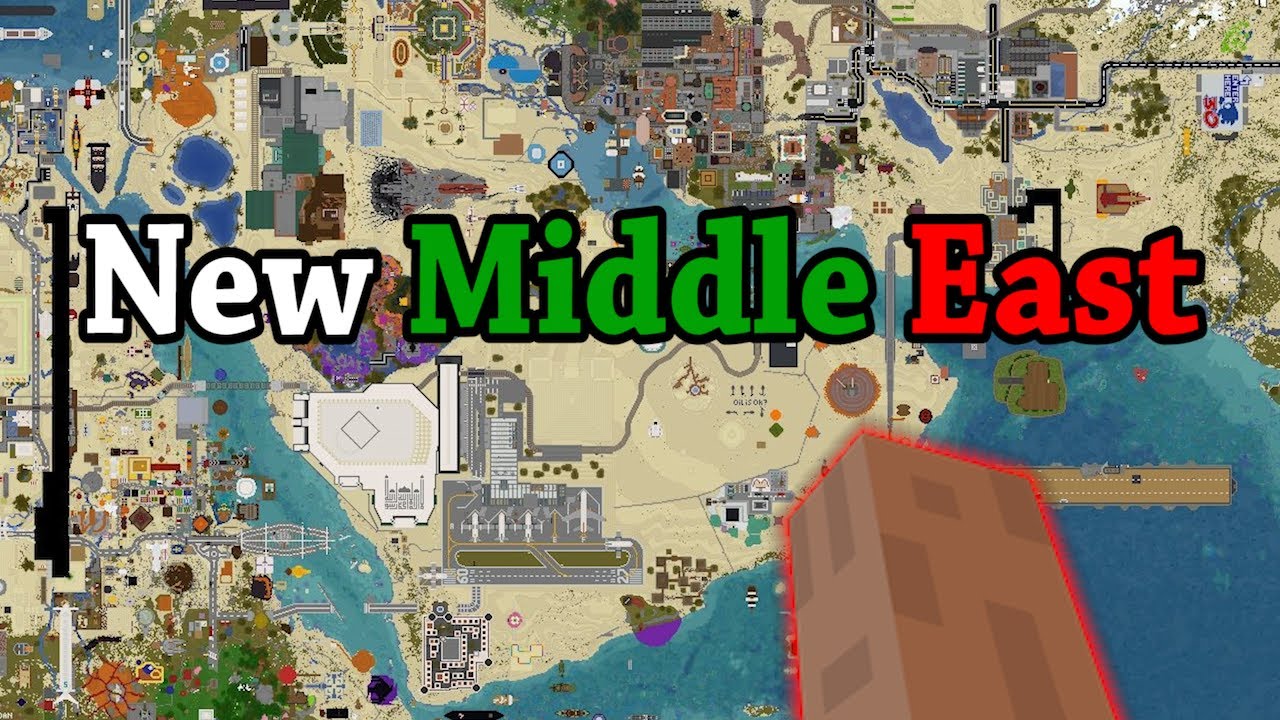 I Asked 300 Minecraft Players to Build A New Middle East