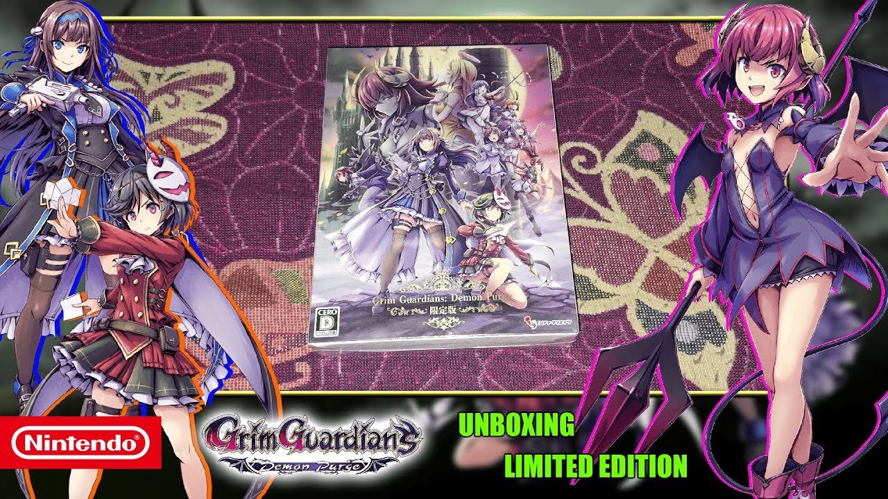 Unboxing Grim Guardians: Demon Purge Limited Edition | Nintendo Switch