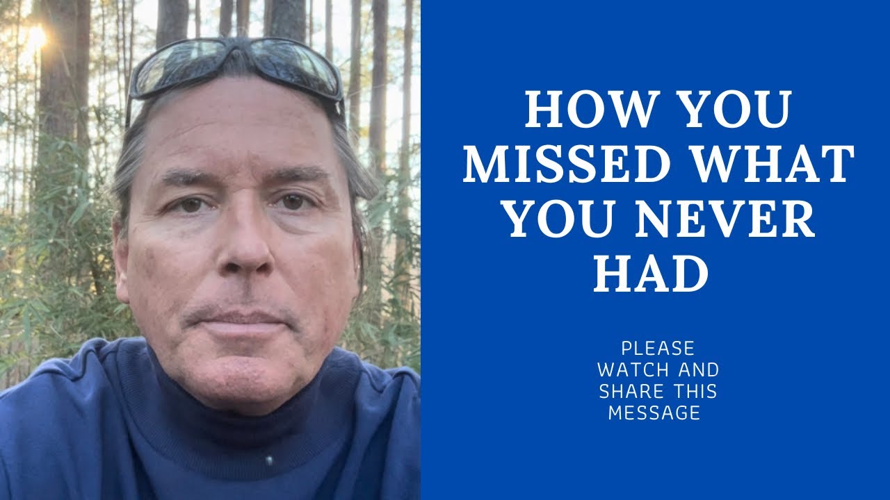 HOW YOU MISSED WHAT YOU NEVER HAD