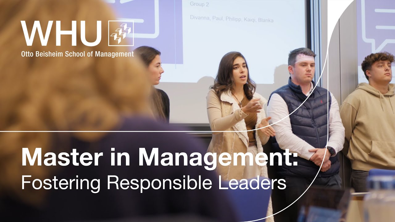 WHU Responsible Leader Scholarship | Master in Management