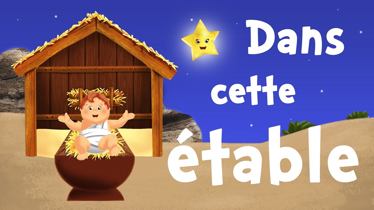 Dans cette &eacute;table (chanson de No&euml;l pour petits avec paroles)