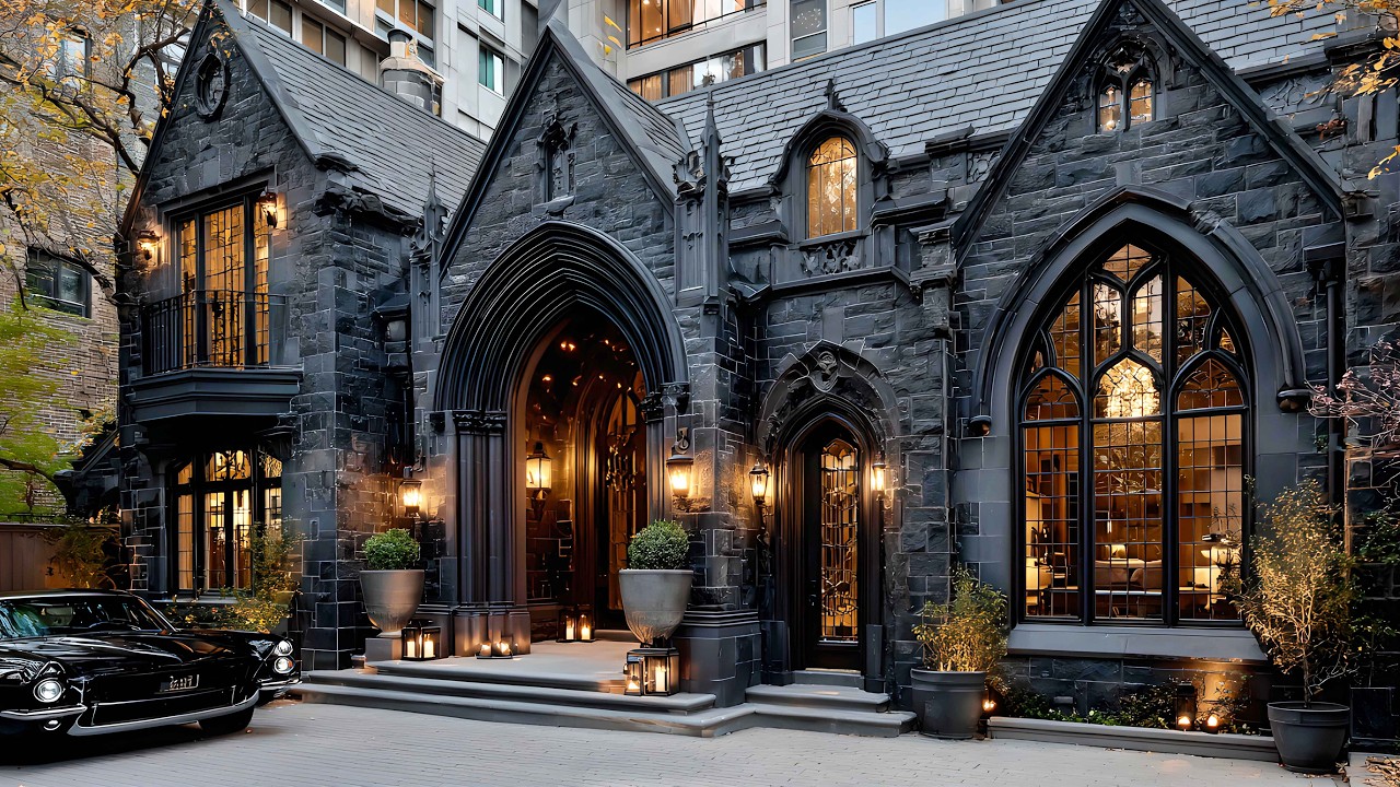 Luxury Mansions of Gothic Grandeur | Moody Architecture & Baroque Classical Music
