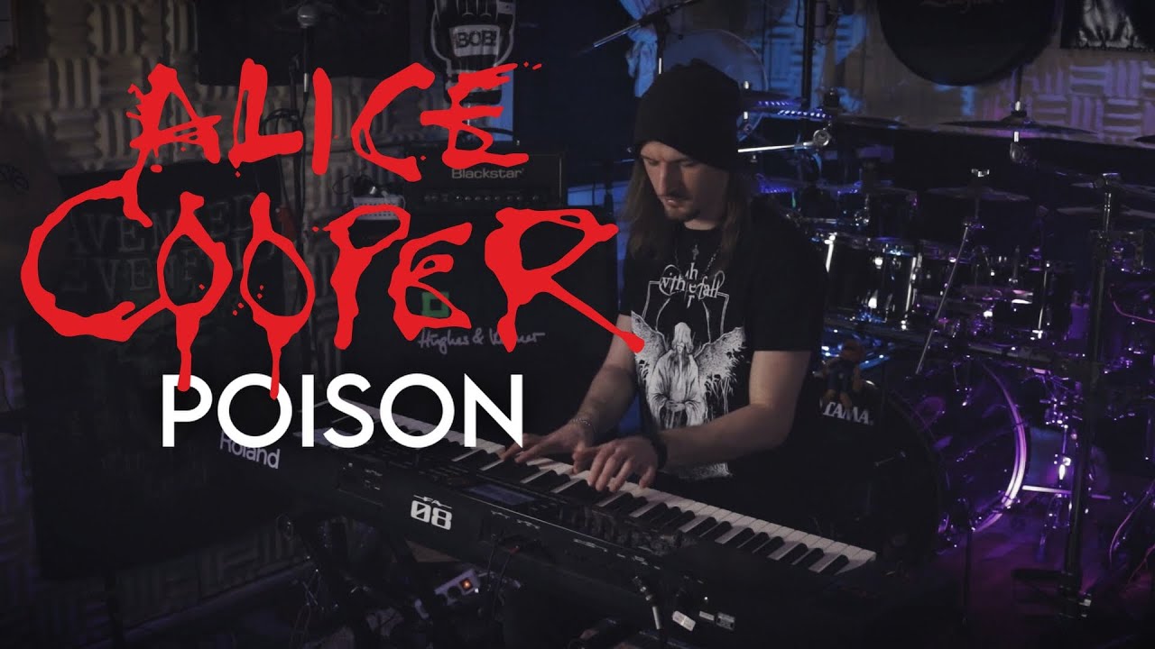 Poison - Alice Cooper Piano Cover 🎹🖤