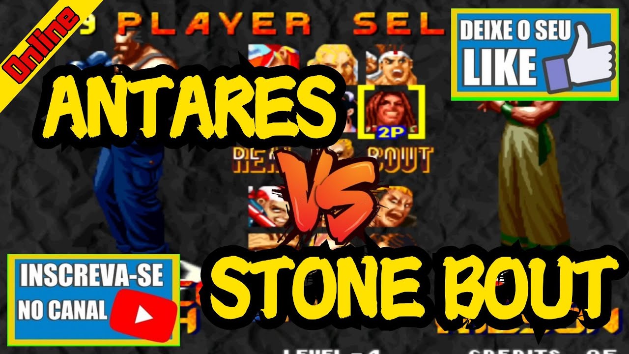 Real Bout Fatal Fury SNK FURY Antares vs Stone Bout