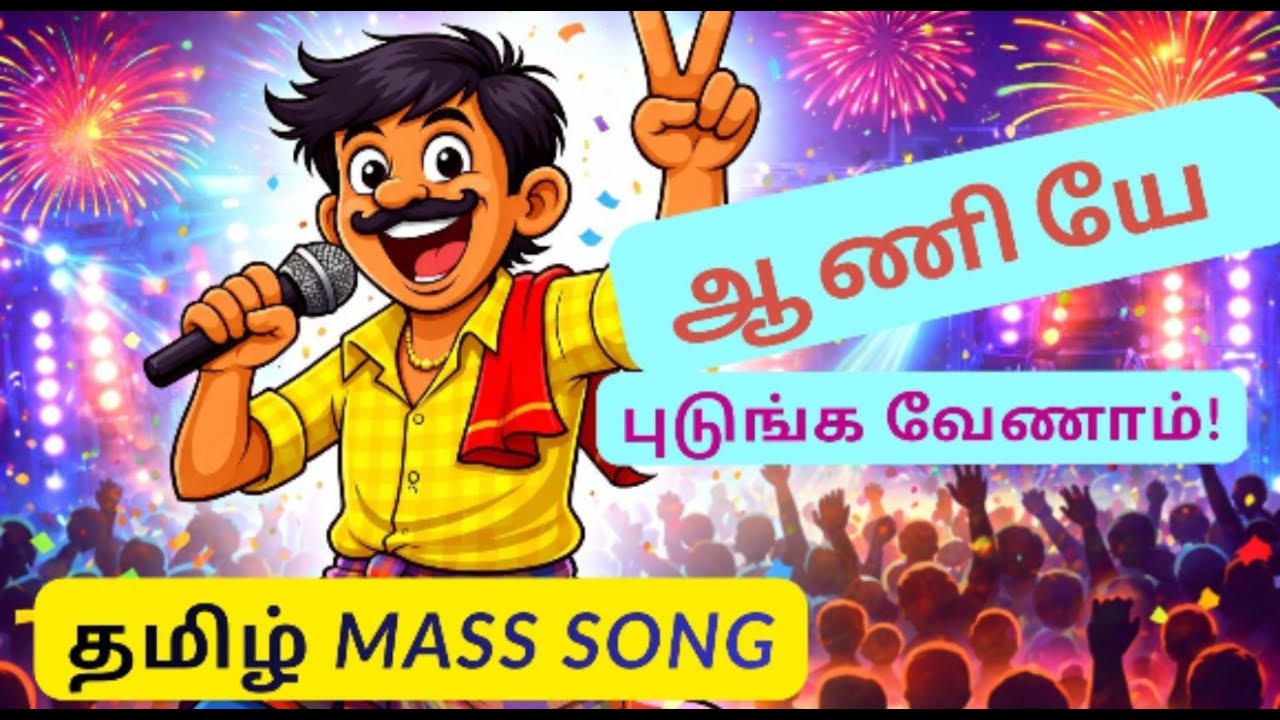ஆணியே புடுங்க வேணாம் | Tamil Comedy Kuthu Song | Actor Vadivelu Inspired Fun Video