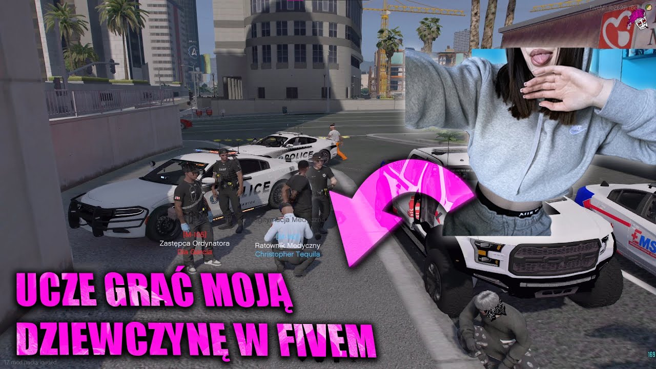 UCZE GRAĆ MOJĄ DZIEWCZYNE w FIVEM na LEAN.GG WL OFF!