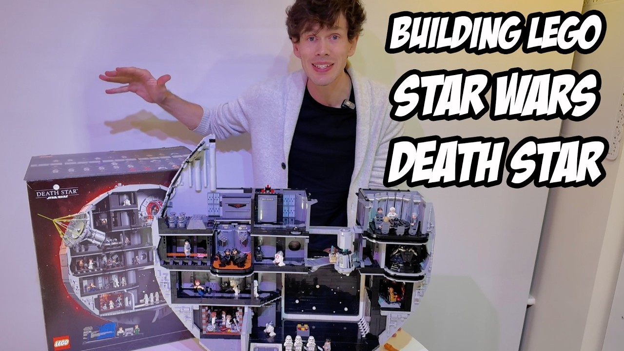 Building the LEGO Star Wars Death Star! Biggest LEGO Star Wars Set EVER!