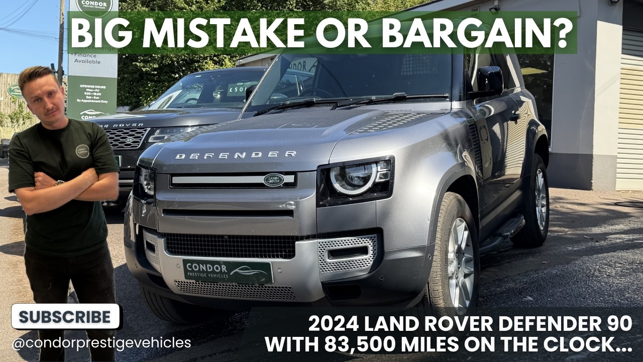 Я только что купил Land Rover Defender 90 2024 года с пробегом 83 500 миль... Большая ошибка или ...