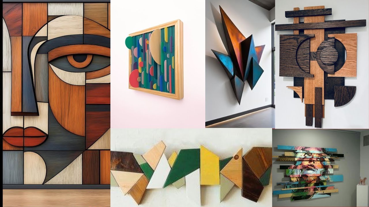 Modern Wood Wall Art