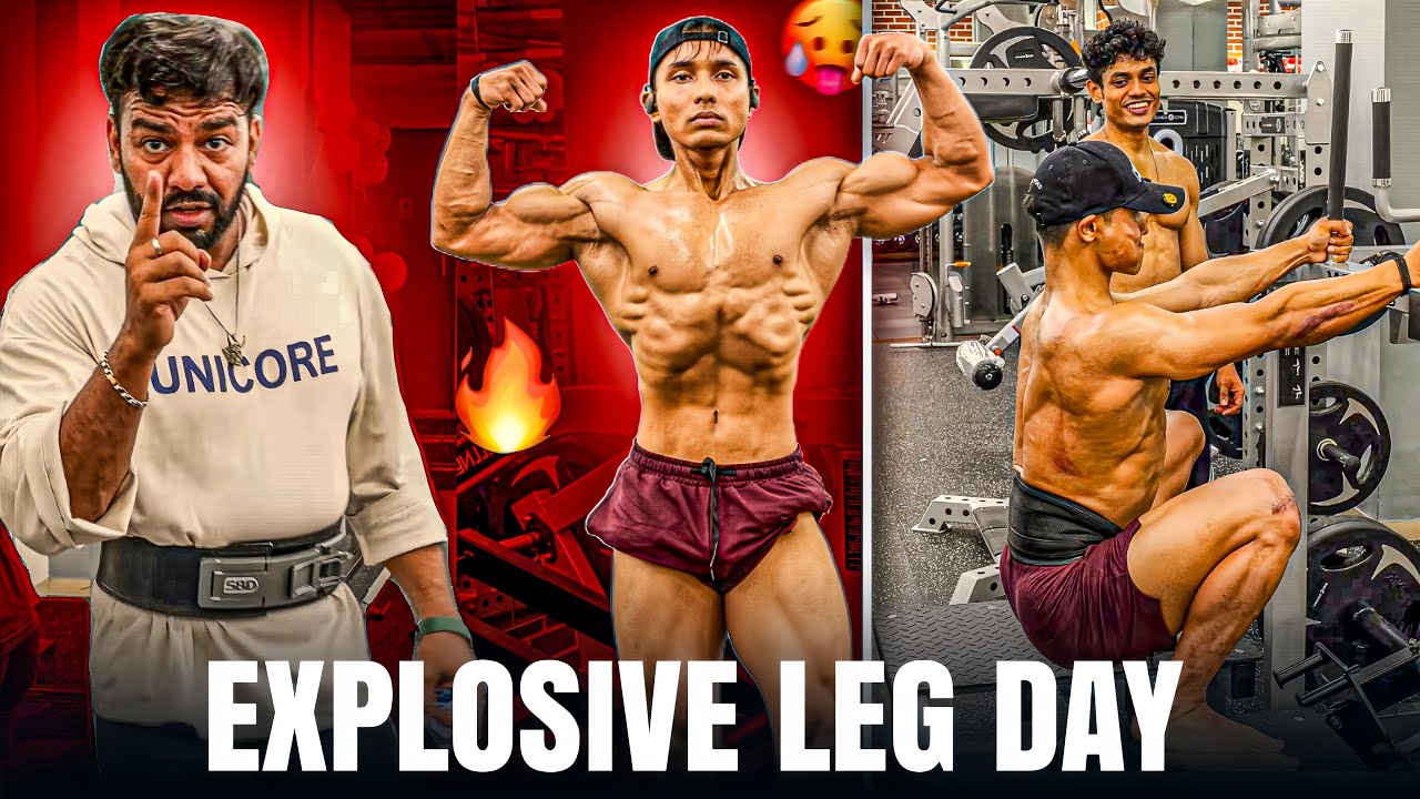 LEG DAY WITH NATTY BOYS | TEAM UNSTOPPABLE SID | UNSTOPPABLE SID | WNBF