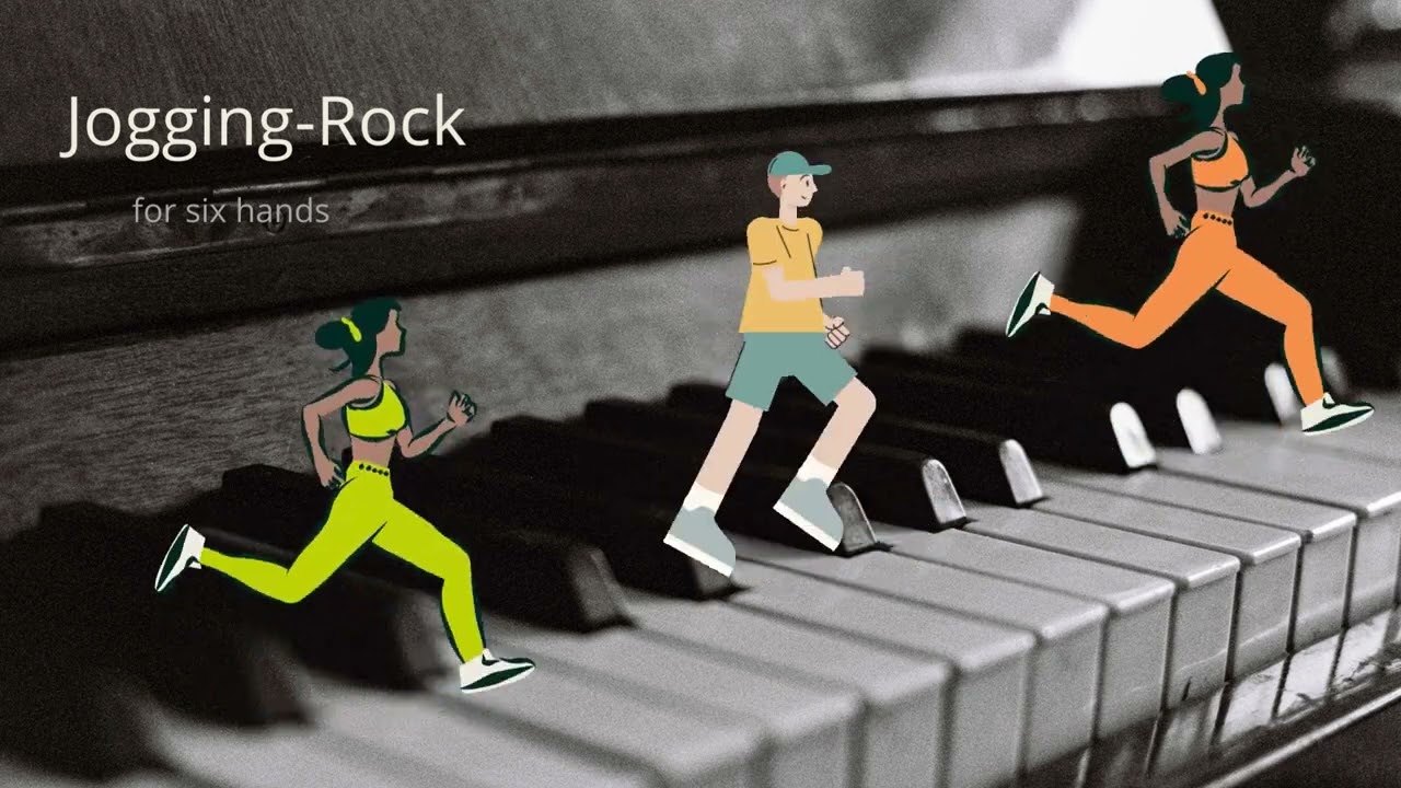 Manfred Schmitz - Jogging-Rock (Mini Rock - 17 Easy pieces for piano for six hands)