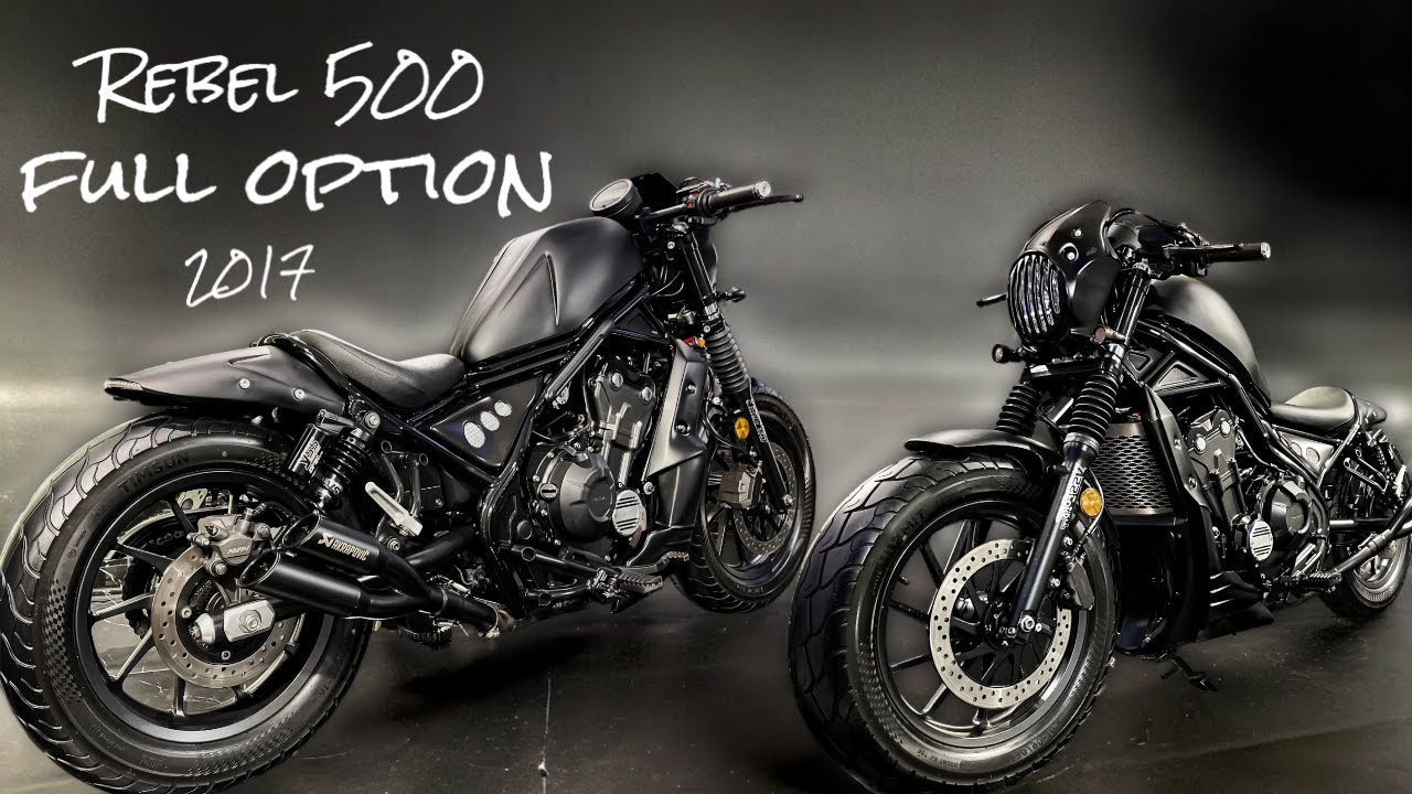 Rebel 500 2017 K-speed custom