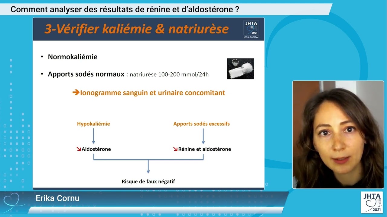 Erika Cornu : Comment analyser des résultats de rénine et d’aldostérone