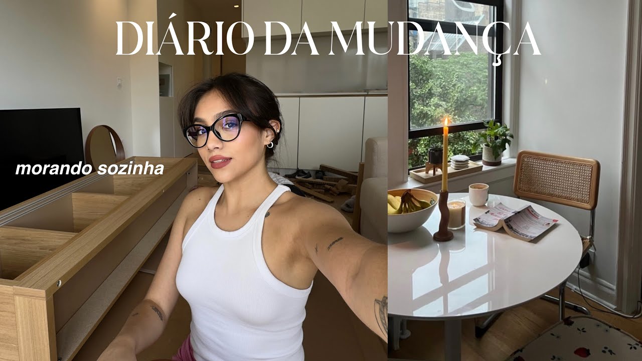 aprendendo a ser adulta || chegou as panelas, móvel da tv & mesa nova