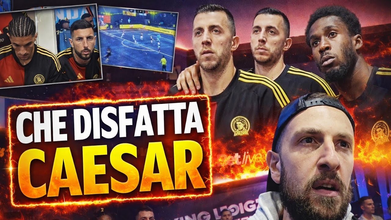 KINGS VLOG : GEAR 7 VS CAESAR 4-1, DISFATTA PER I CESARONI ALLA PRIMA ! (BORDOCAM, INTERVISTE SHOCK)